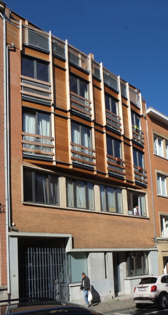 façade après intervention